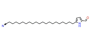 21-(5-Formyl-1H-pyrrol-2-yl)-heneicosanenitrile
